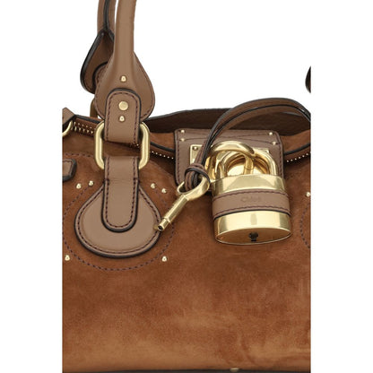 Chloé Braune Kalbsleder Bos Taurus Schultertasche