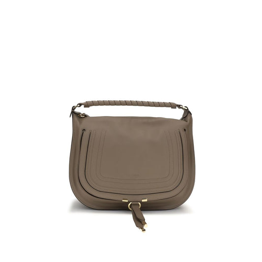 Chloé Beige Kalbsleder Bos Taurus Schultertasche