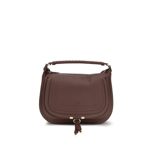 Chloé Braune Kalbsleder Bos Taurus Schultertasche
