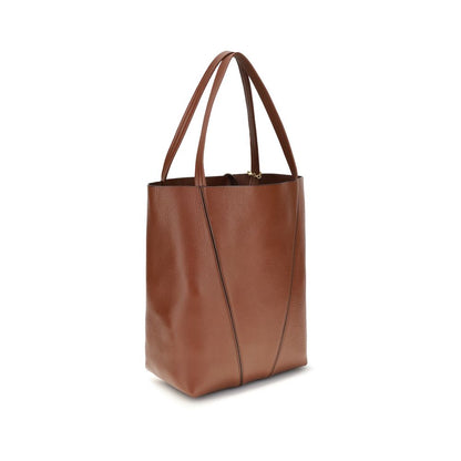 Chloé Braune Kalbsleder Bos Taurus Schultertasche
