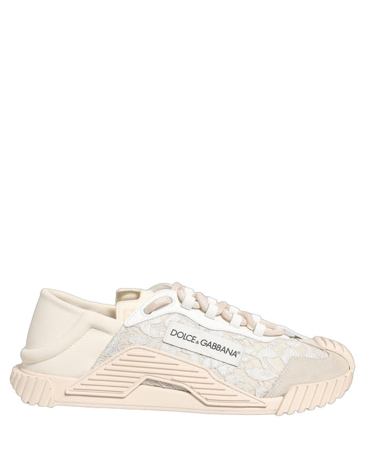 Dolce & Gabbana Weiße NS1 Low-Top-Sneaker