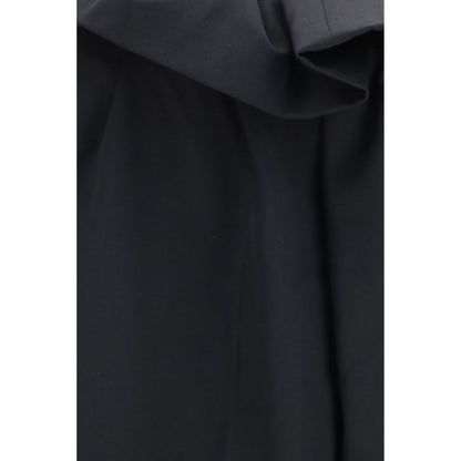 Khaite Schwarze Wollhose Oves Aries Casual Pants
