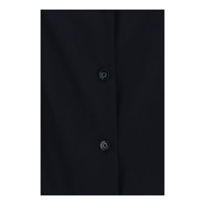 Gucci Schwarzes Seidenhemd
