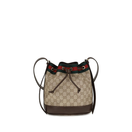 Gucci Beige Stoff-Handtasche