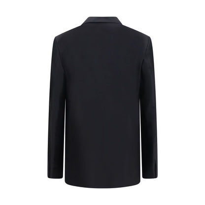 Gucci Schwarze Seidenjacke