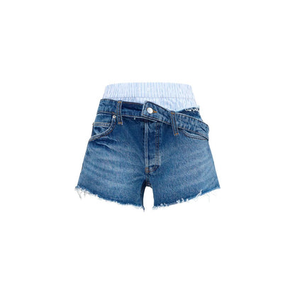 Alexander Wang Blaue Jeans-Shorts