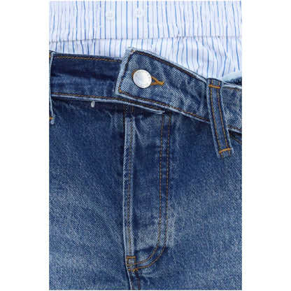 Alexander Wang Blaue Jeans-Shorts