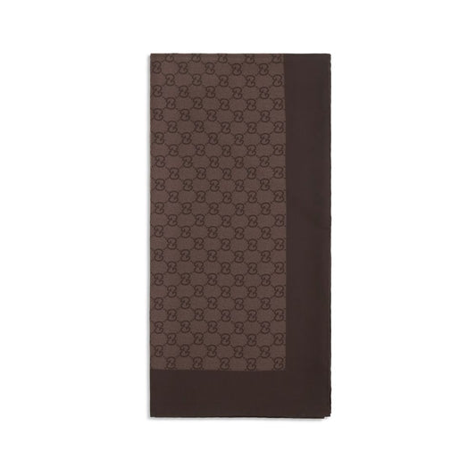 Gucci Brauner Seidenschal