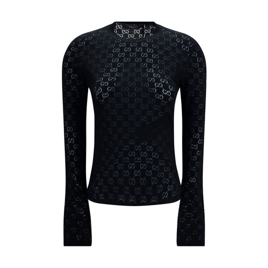 Gucci Schwarzer Baumwoll-Sportswear-Artikel