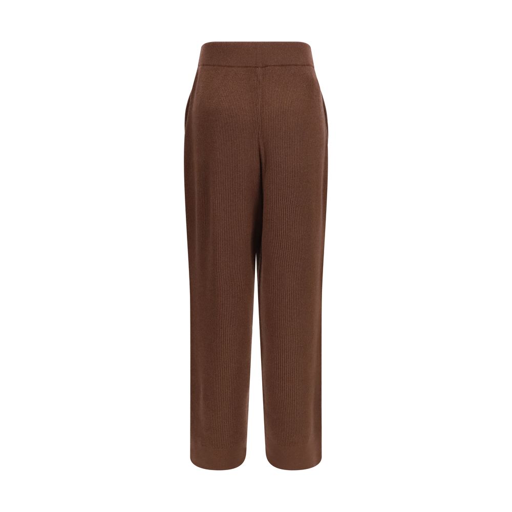 Brunello Cucinelli Hose aus Kaschmir in Braun