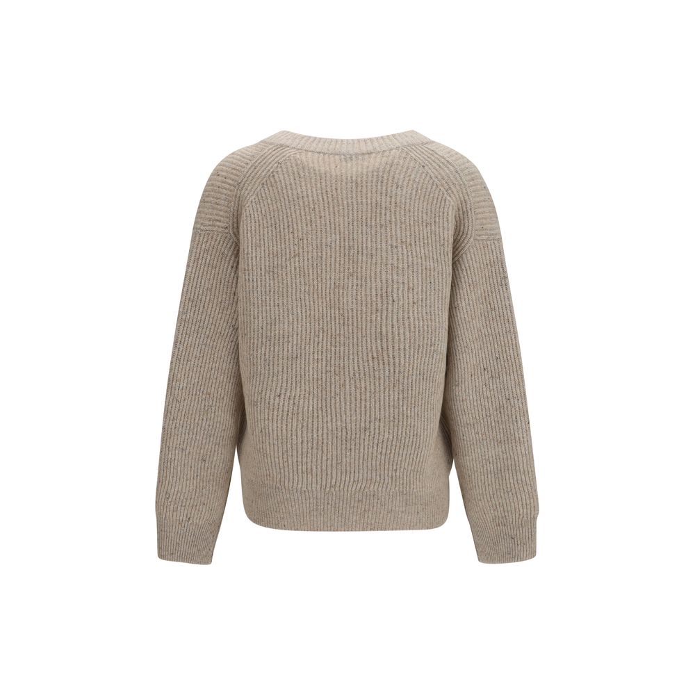 Brunello Cucinelli Hemd aus Kaschmir in Beige
