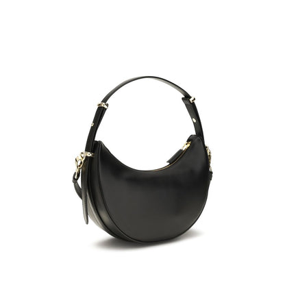 Prada Schwarze Kalbsleder Bos Taurus Bucket Bag