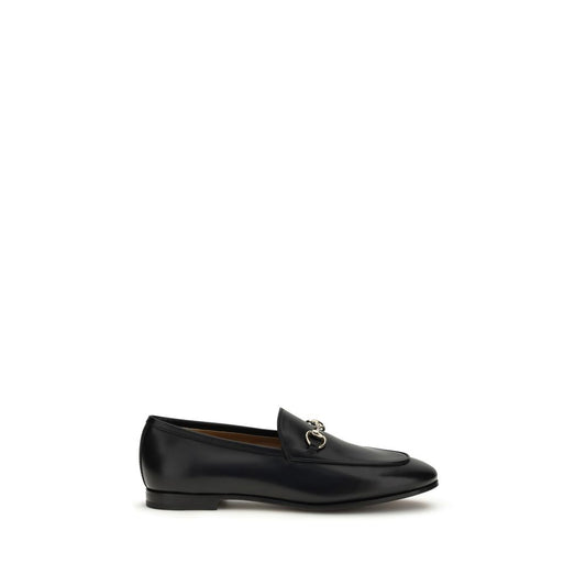Gucci Schwarze "Bos Taurus" Kalbsleder Loafer zum Hineinschlüpfen