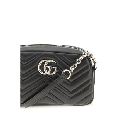 Gucci Schwarze Kalbsleder Bos Taurus Handtasche