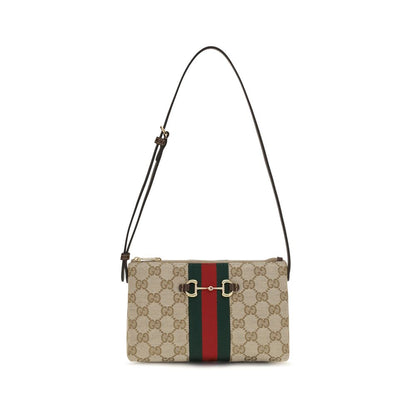 Gucci Beige Stoff-Handtasche