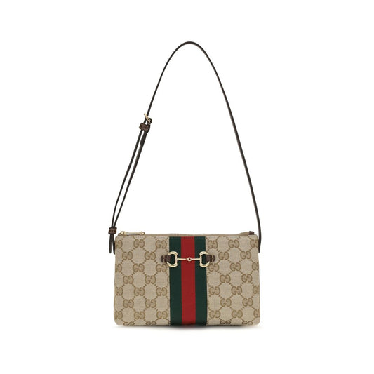 Gucci Beige Stoff-Handtasche