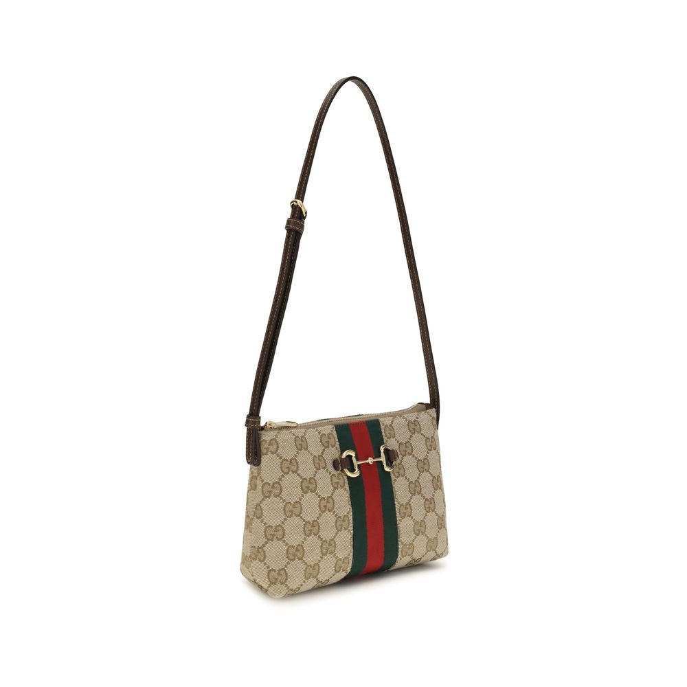 Gucci Beige Stoff-Handtasche
