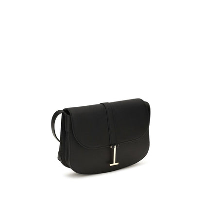Tom Ford Schwarze Bos Taurus Kalbsleder Schultertasche