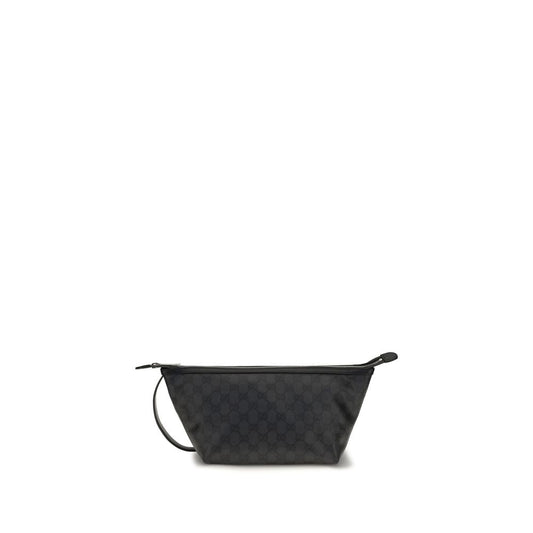 Gucci Schwarze Clutch aus Stoff