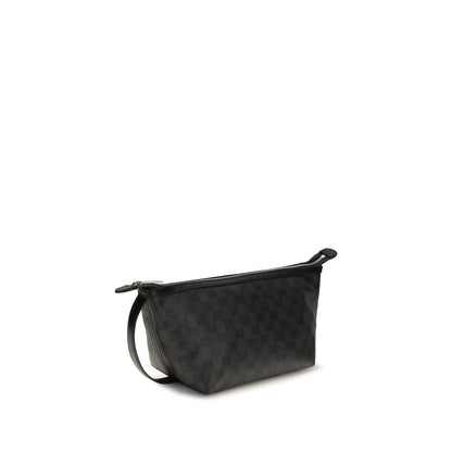 Gucci Schwarze Clutch aus Stoff