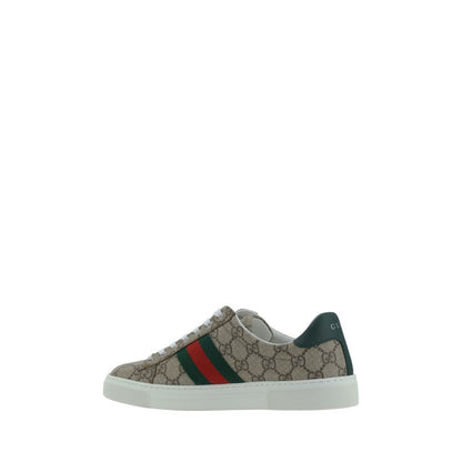 Gucci Mehrfarbige Low-Top-Sneaker aus Polyethylen