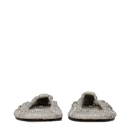 Isabel Marant Graue Ballerinas aus Stoff