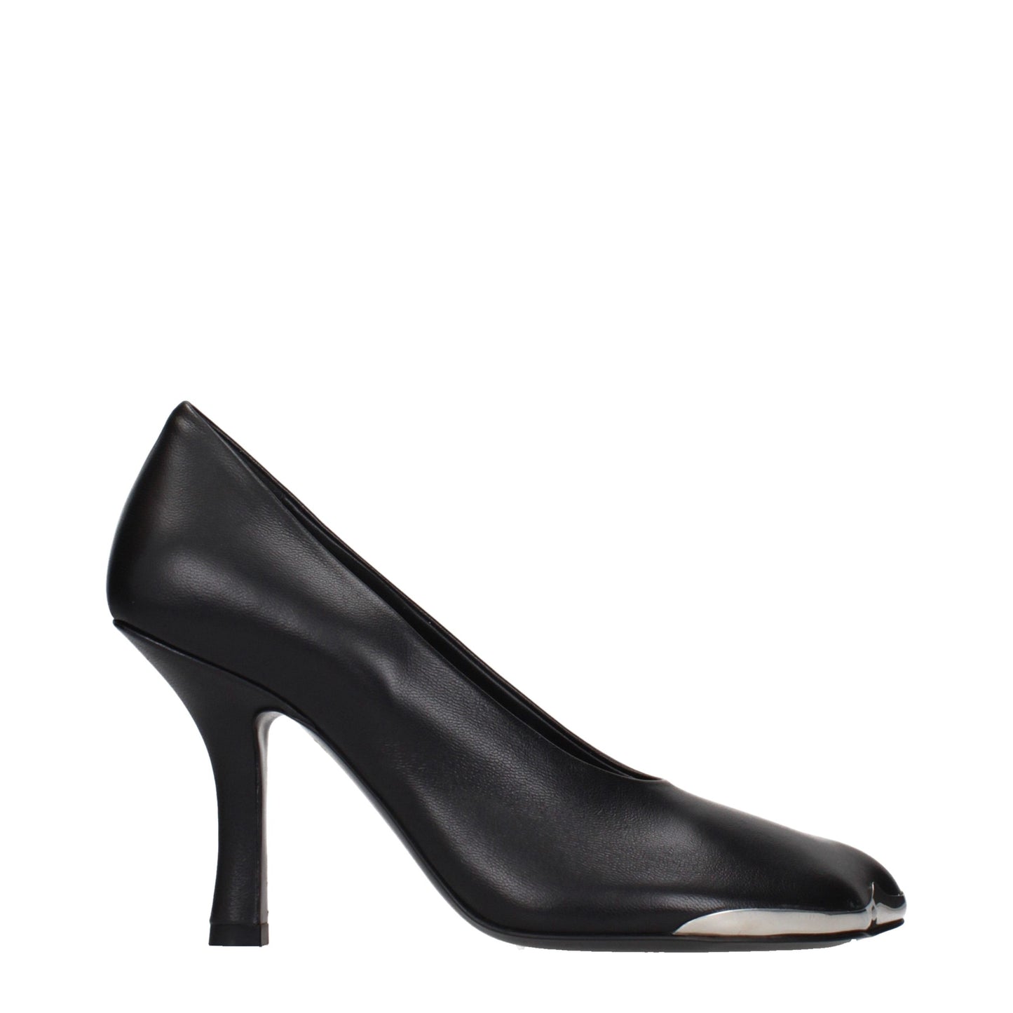 Burberry Schwarze Leder Pumps mit hohem Absatz