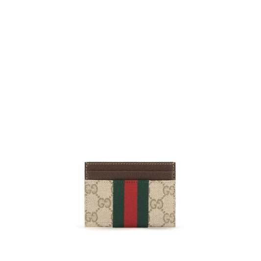 Gucci Beige Stoff-Portemonnaie