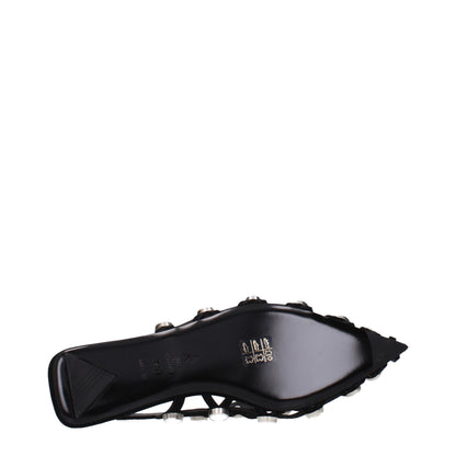 The Attico Schwarze Ballerinas aus Leder