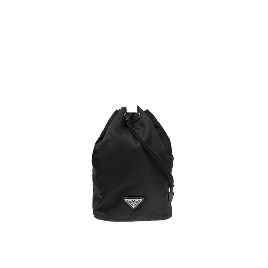 Prada Schwarze Nylon-Handtasche