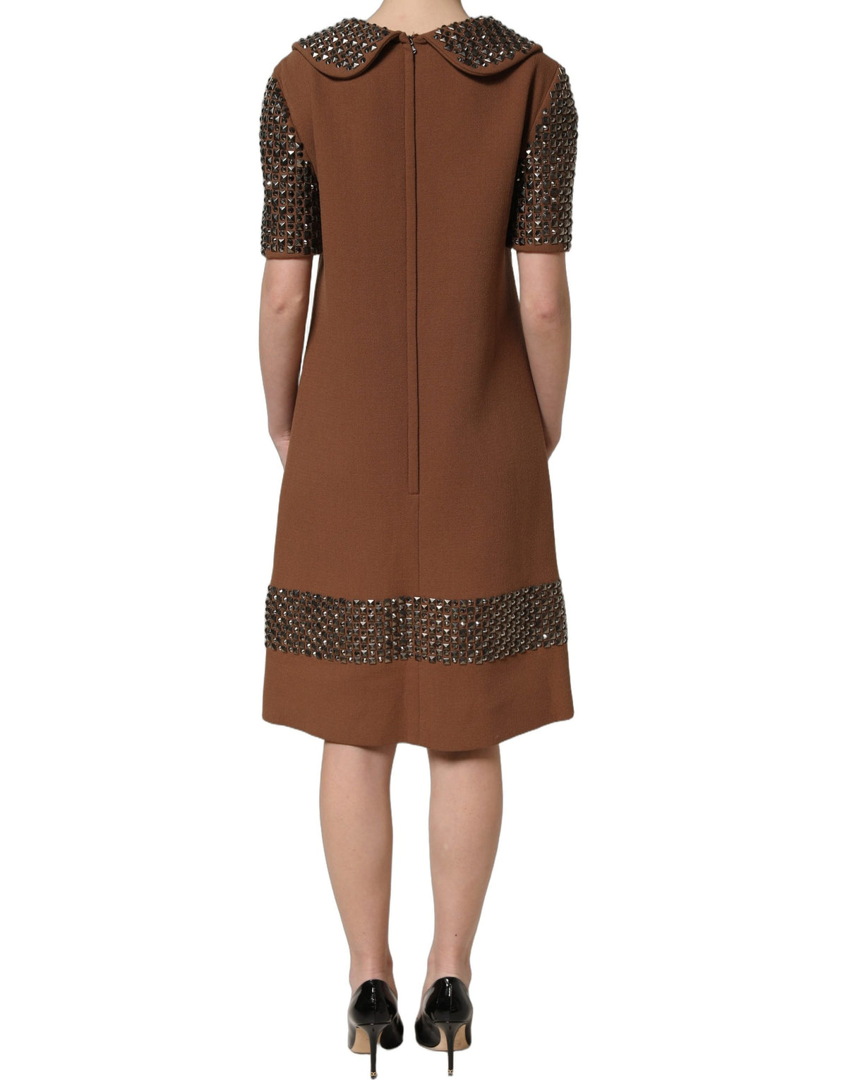 Dolce & Gabbana Abito – colore Marrone – Lana