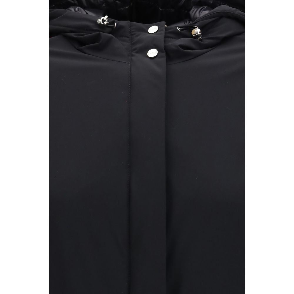 Herno Schwarze Polyamid-Shell-Jacke – Produktansicht 3 | Arca Lucia