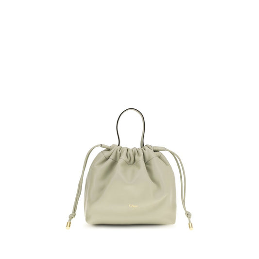 Chloé Graue Lammleder Schultertasche Ovis Aries Aries