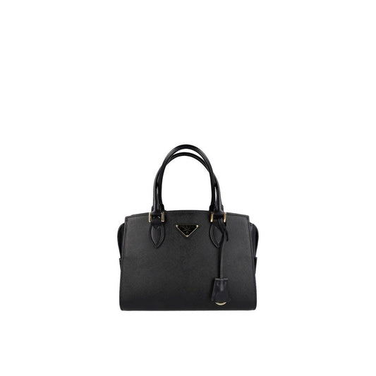 Prada Schwarze Kalbsleder-Handtasche