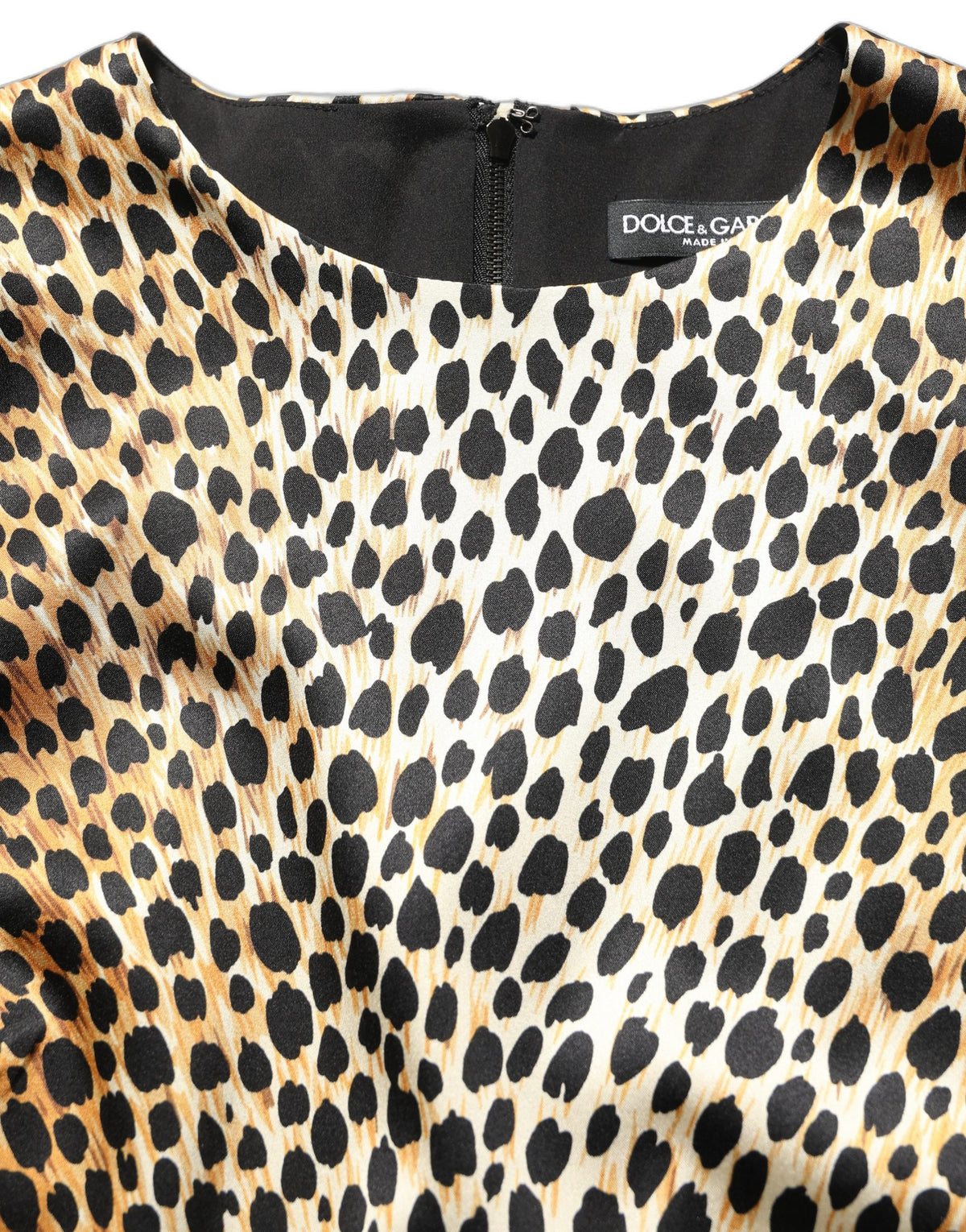 Dolce & Gabbana Abito – colore Marrone – Seta