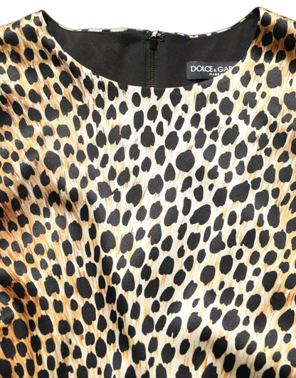 Dolce & Gabbana Abito – colore Marrone – Seta