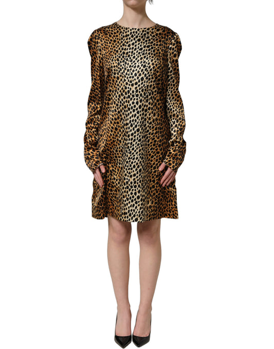 Dolce & Gabbana Abito – colore Marrone – Seta