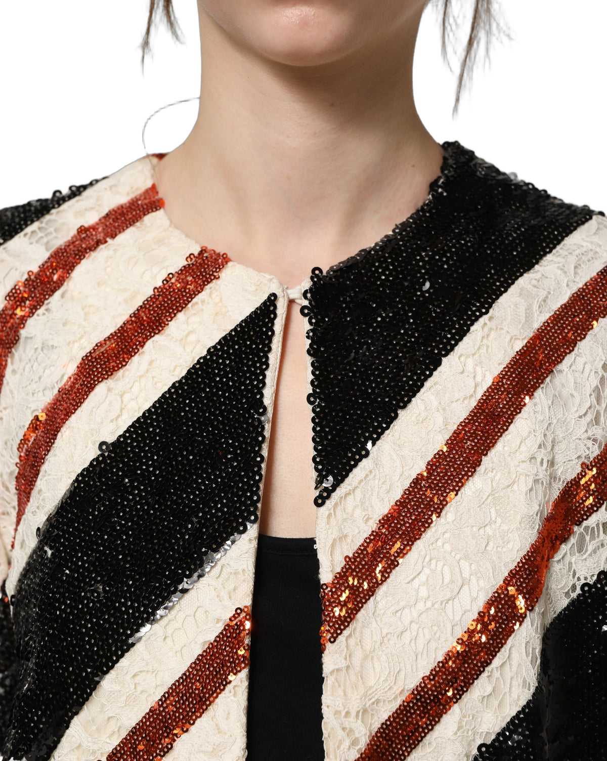 Dolce & Gabbana Multicolor Cotton Coat