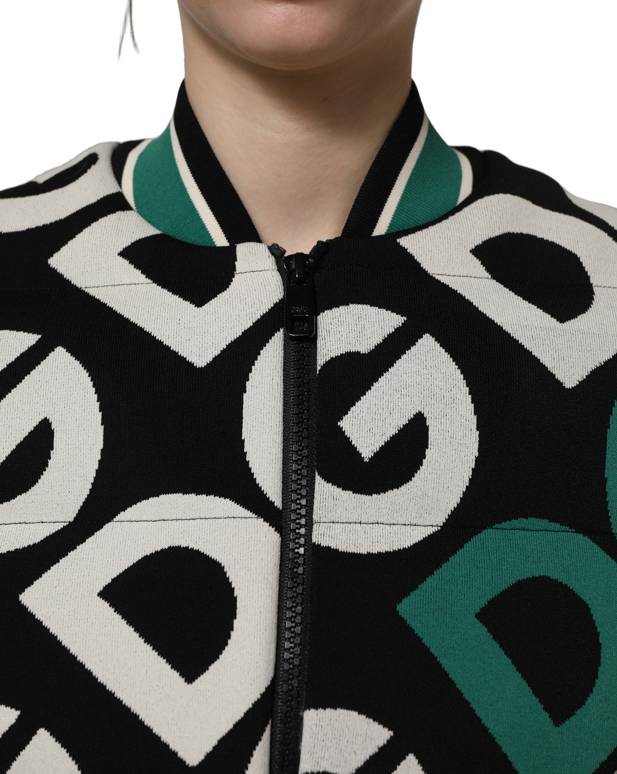 Dolce & Gabbana Multicolor Polyester Jacket