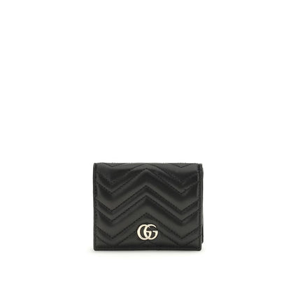 Gucci Schwarzes Lamm Ovis Aries Aries Portemonnaie