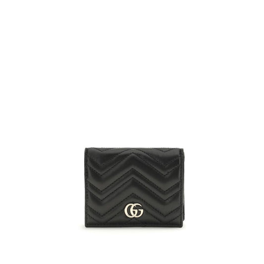 Gucci Schwarzes Lamm Ovis Aries Aries Portemonnaie