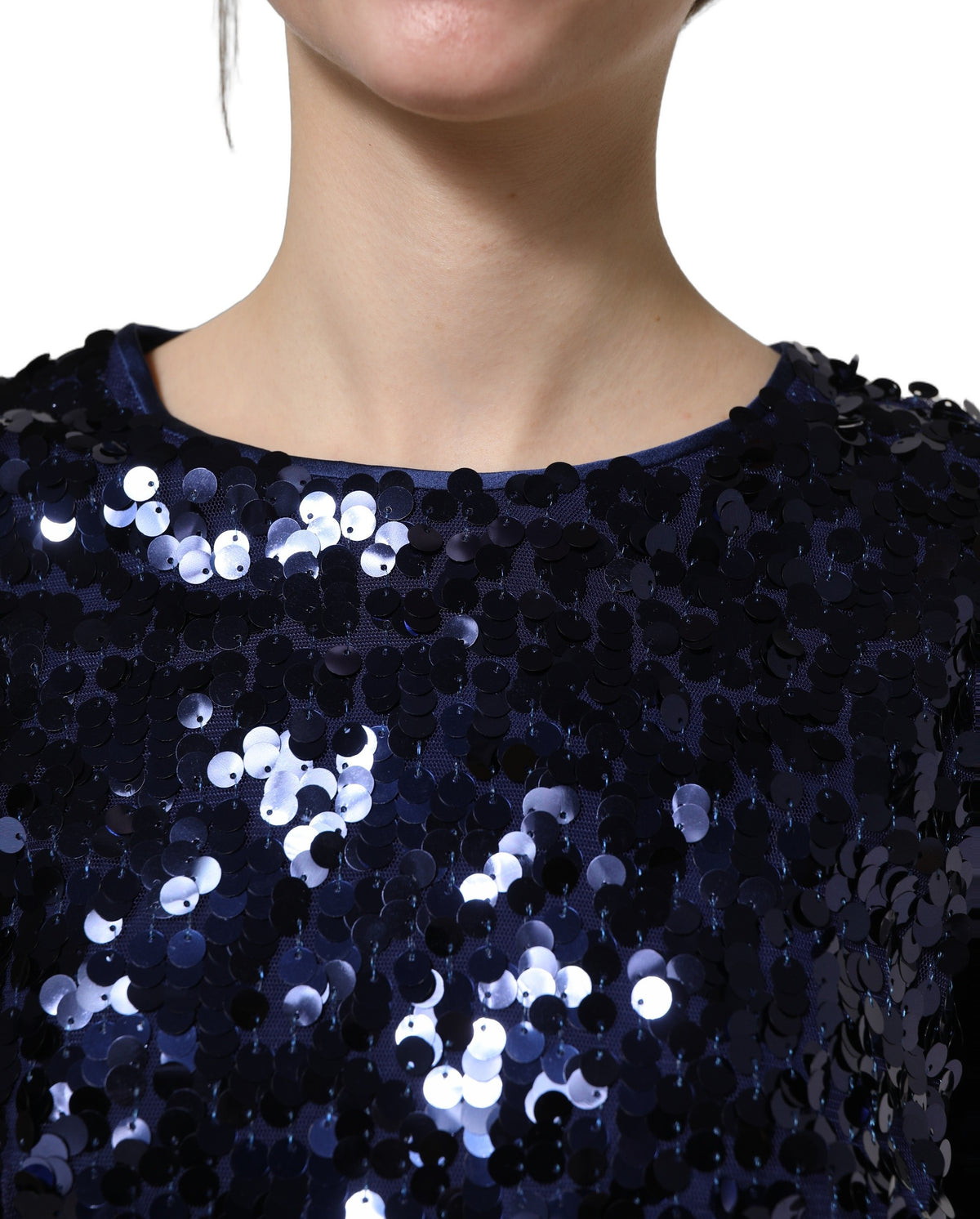 Dolce & Gabbana Blue Nylon Shirt