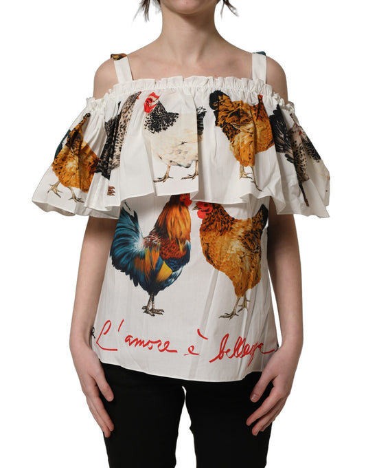Dolce & Gabbana Camicia – colore Bianco – Cotone
