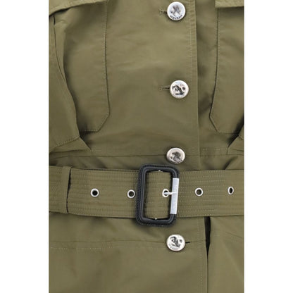 Alexander McQueen Baumwolljacke in Zweifarbenoptik