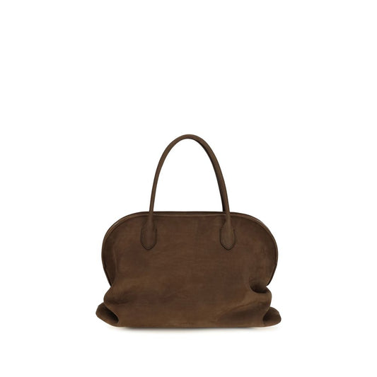 The Row Braune Kalbsleder Bos Taurus Schultertasche