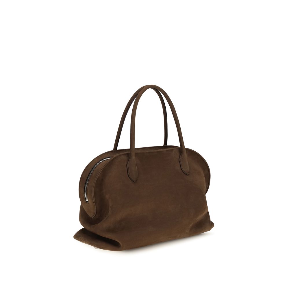 The Row Braune Kalbsleder Bos Taurus Schultertasche