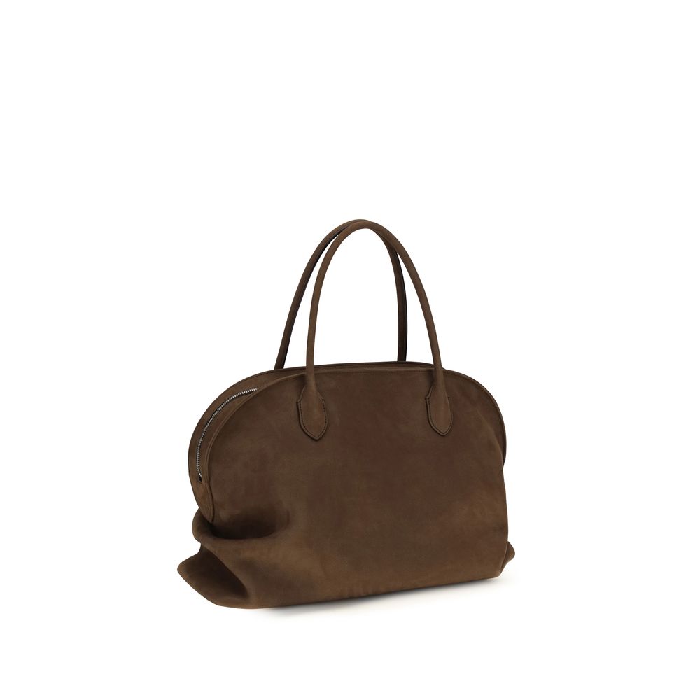 The Row Braune Kalbsleder Bos Taurus Schultertasche