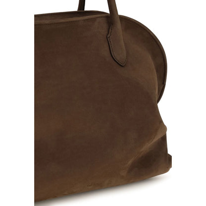 The Row Braune Kalbsleder Bos Taurus Schultertasche