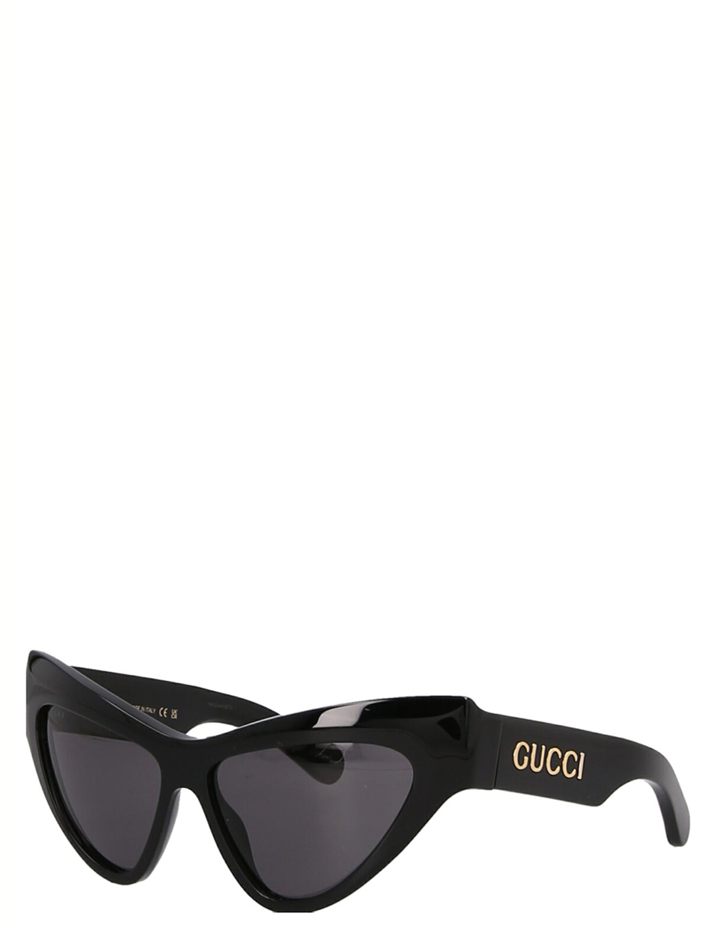 Gucci Schwarze Sonnenbrille aus Acetat