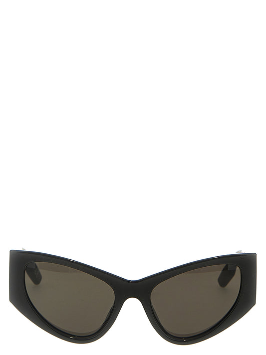 Balenciaga Schwarze Sonnenbrille aus Polyamid